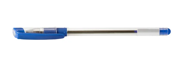 Plastic blue pen — Stock Photo, Image