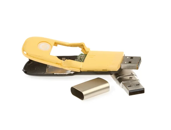 USB flash drive isolated — Stock Photo, Image