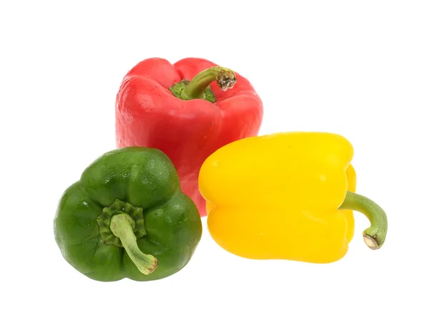 stock image Close up of a pepper isolated