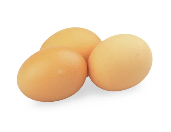 Eier isoliert — Stockfoto