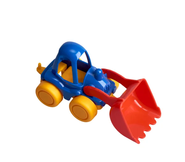 Trator de brinquedo pequeno — Fotografia de Stock