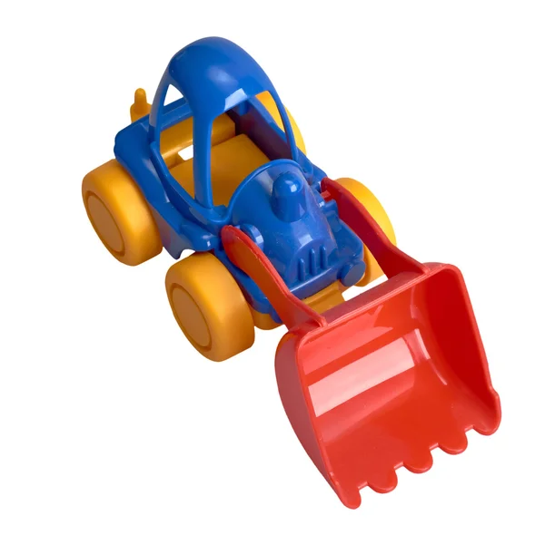 Trator de brinquedo pequeno — Fotografia de Stock