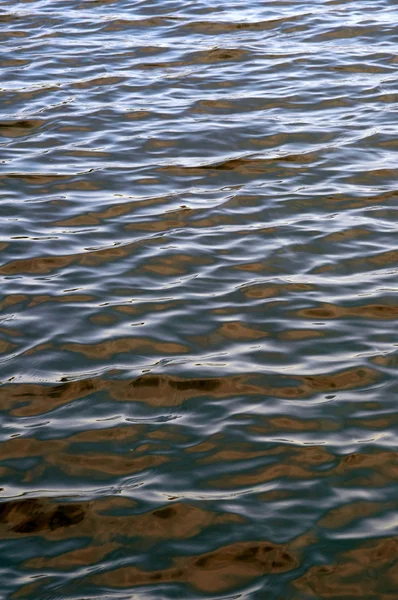 석양에 물 표면 — 스톡 사진