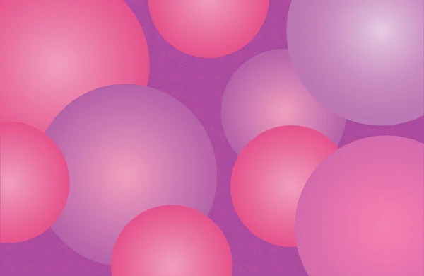 Arrière-plan avec ballons — Image vectorielle