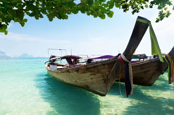 Csónakok, Thaiföld — Stock Fotó