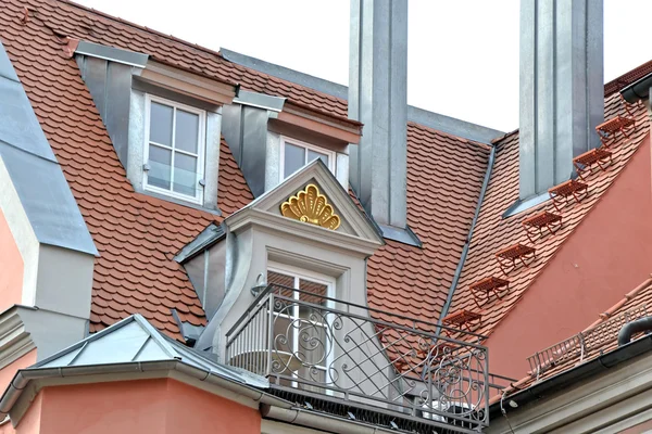 Telhado de Regensburg — Fotografia de Stock