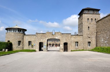Concentration camp of Mauthausen clipart