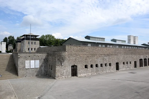 Wewnątrz obozu koncentracyjnego mauthausen — Zdjęcie stockowe