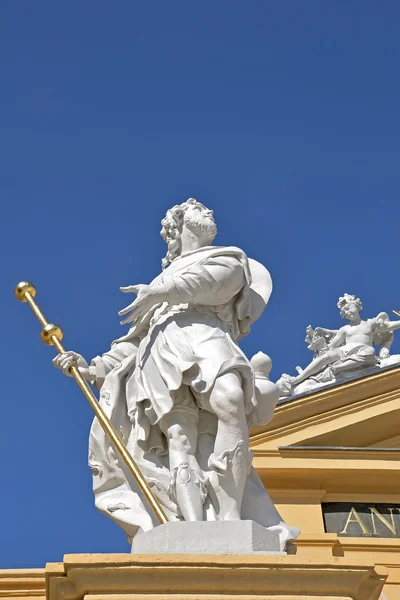 Statue der Abtei Melk — Stockfoto