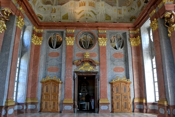 Мелькское аббатство Потолочный мраморный зал — стоковое фото