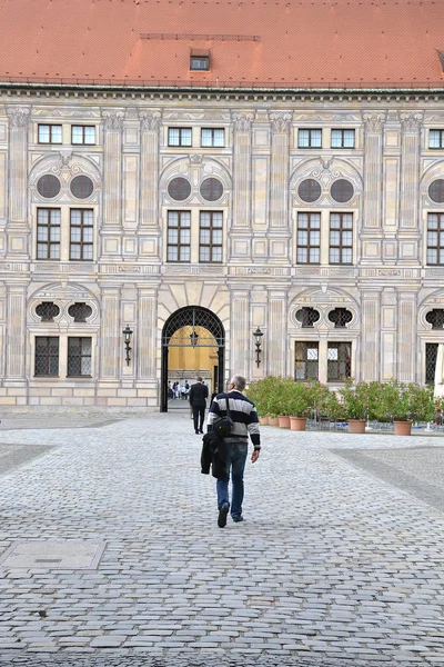 Nádvoří mnichovské residenz palác — Stock fotografie