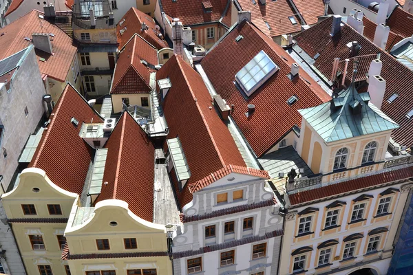 Techos de la antigua Praga —  Fotos de Stock