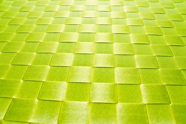 Textuur van plastic Gevlochten mat — Stockfoto