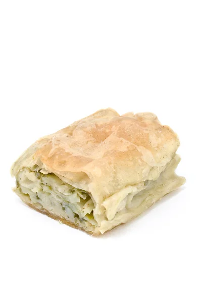 Puff pastry with potato — Stock Photo, Image