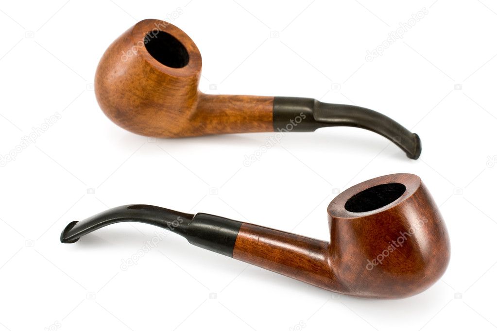 Two tobacco pipes