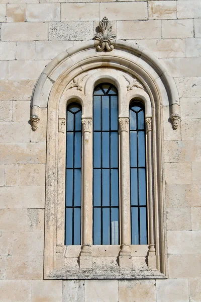 stock image Window on mediterranean church