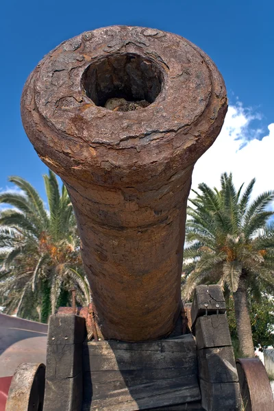 Old bronze cannon — Stock Photo, Image