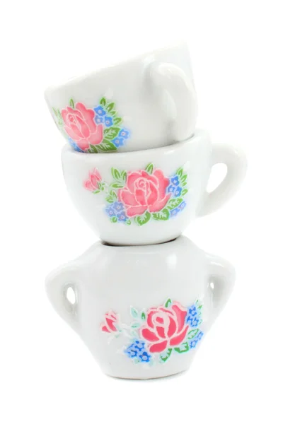 Porcelain cups — Stock Photo, Image