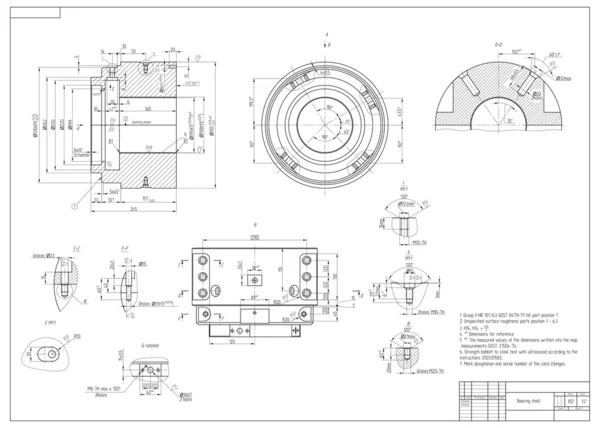 Engineering drawings Stock Vectors, Royalty Free Engineering drawings ...