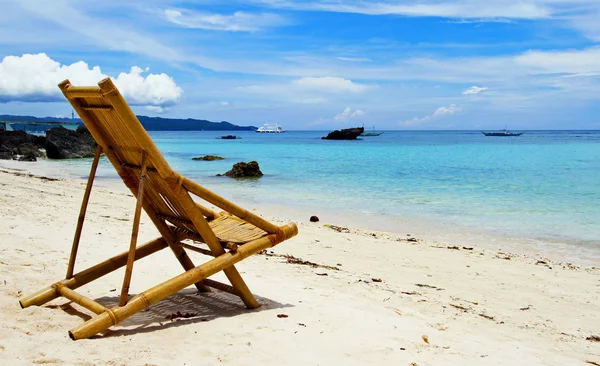 stock image Beach chair