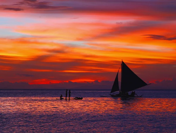 stock image Sunset on the far east