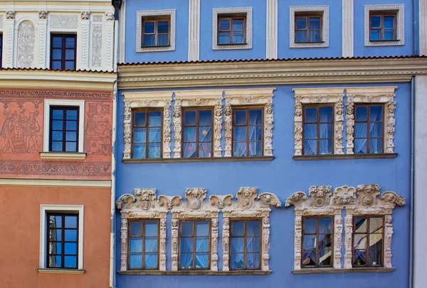 windows, lublin, Polonya şehir evleri