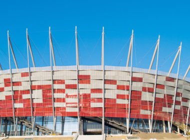 National stadium, Warsaw, Poland clipart