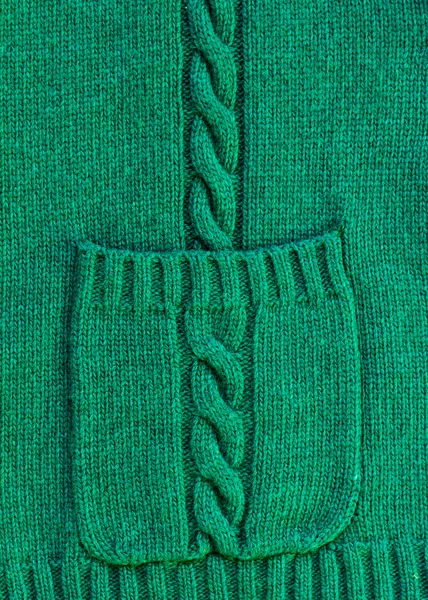 Green pocket — Stock Photo, Image