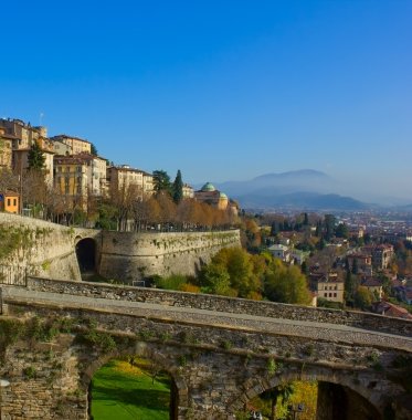 Bergamo eski şehir, İtalya