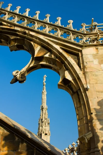 Detailes of Milan cathedral