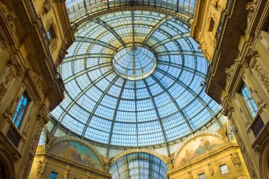 Galleria vittorio emanuele, milan, İtalya