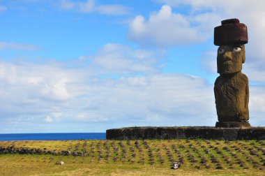 soliter moai Paskalya Adası