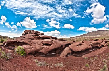 Kattu Tau rock in Altyn Emel Kazakhstan clipart