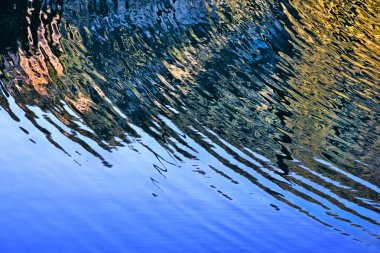 Semicircle Ripples on the water clipart