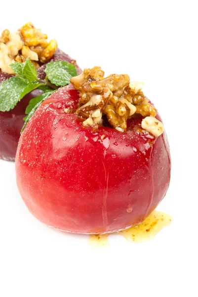 Red baked apple — Stock Photo, Image