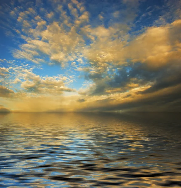 stock image Sea Landscape. sunset