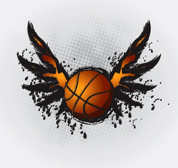 Conception du basketball Élément 1 — Image vectorielle