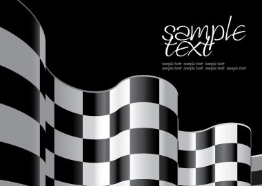 Checkered Flag Set 2 clipart