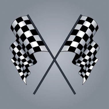 Checkered Flag clipart