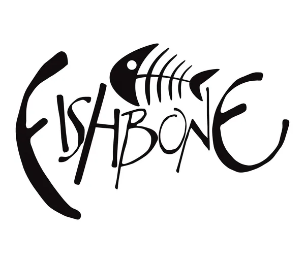 Fishbone — Stock Vector