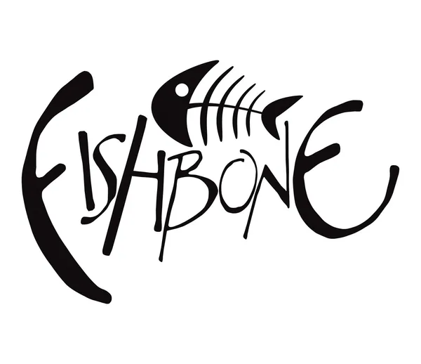 Fishbone — Stockvector