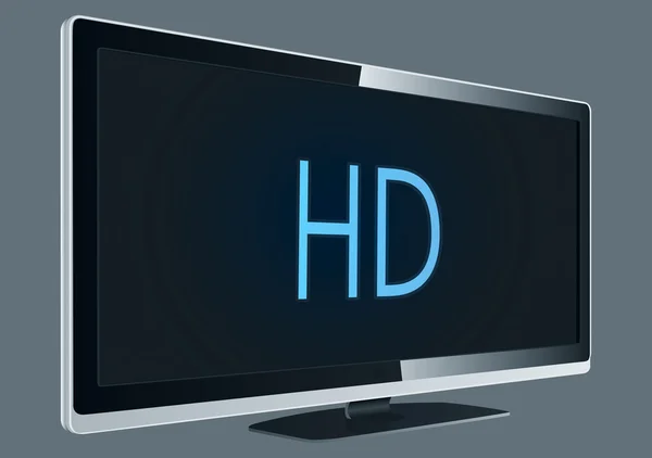 stock vector Full HD TV