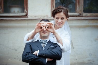 güzel gelin ve damat