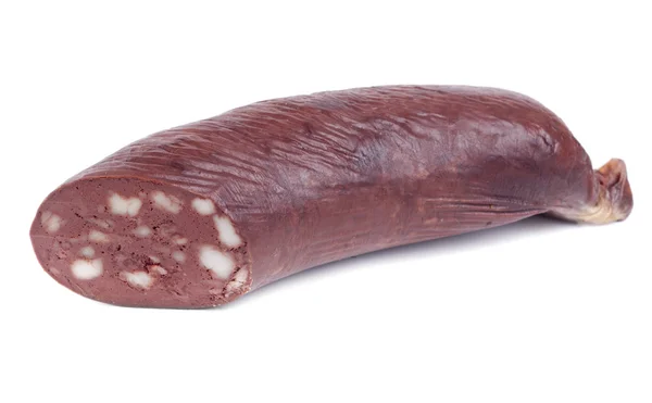 Sausage isolated on white background Meat product. — Stock Photo, Image