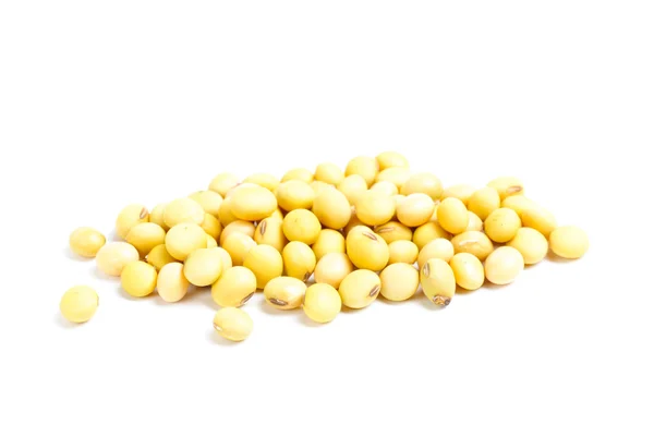 Soybean isolated on white — Stock Photo, Image