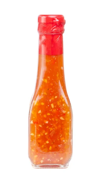 Hot chili biber sosu — Stok fotoğraf