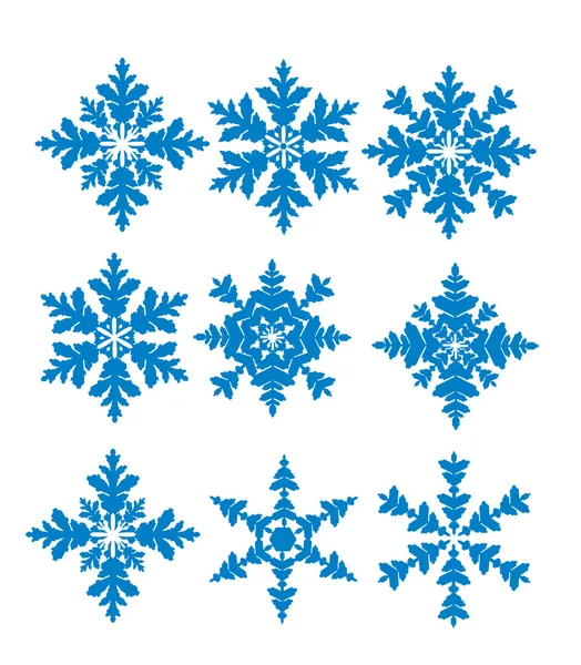 Vector Snowflakes — Stock Vector