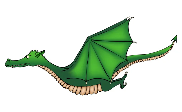 Летающий дракон — стоковый вектор