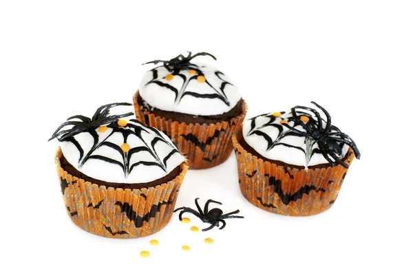Cupcake di Halloween Immagine Stock