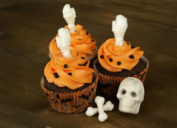 Halloween cupcakes Stock-foto